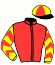 casaque portée par Thiefaine D. jockey du cheval de course GANADOR DE LAUNI, information pmu ZETURF
