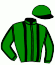 casaque portée par Abrivard A. jockey du cheval de course JOHANNA GWEN, information pmu ZETURF