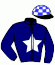casaque portée par Wissocq L. T. jockey du cheval de course GITANE DU ROCHER, information pmu ZETURF