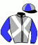 casaque portée par Mobian J. jockey du cheval de course LEO SPIRIT, information pmu ZETURF