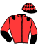 casaque portée par Brun M. jockey du cheval de course FADETTE D'AURCY, information pmu ZETURF