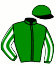 casaque portée par Trullier T. jockey du cheval de course CHARLES LEGEND, information pmu ZETURF