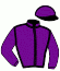 casaque portée par Durville F. jockey du cheval de course FIZZ SAINT GERMAIN, information pmu ZETURF
