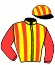 casaque portée par Rivenet L. jockey du cheval de course GIRONA DES BOSC, information pmu ZETURF casaque portée par Rivenet L. jockey du cheval de course GIRONA DES BOSC, information pmu ZETURF