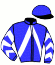 casaque portée par Trihollet A. jockey du cheval de course ISA DU PRESSOIR, information pmu ZETURF casaque portée par Trihollet A. jockey du cheval de course ISA DU PRESSOIR, information pmu ZETURF