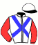 casaque portée par Cueff L. jockey du cheval de course GOLOVKIN NATHANPI, information pmu ZETURF casaque portée par Cueff L. jockey du cheval de course GOLOVKIN NATHANPI, information pmu ZETURF