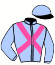casaque portée par Lecanu F. jockey du cheval de course KOUGAR DES RACQUES, information pmu ZETURF casaque portée par Lecanu F. jockey du cheval de course KOUGAR DES RACQUES, information pmu ZETURF