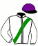 casaque portée par Laurent A. jockey du cheval de course JAZZMAN SYGA, information pmu ZETURF casaque portée par Laurent A. jockey du cheval de course JAZZMAN SYGA, information pmu ZETURF