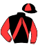 casaque portée par Criado C. jockey du cheval de course JUSSICA MELODY, information pmu ZETURF casaque portée par Criado C. jockey du cheval de course JUSSICA MELODY, information pmu ZETURF