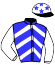 casaque portée par Ouvrie F. jockey du cheval de course KATZENTA GAME, information pmu ZETURF casaque portée par Ouvrie F. jockey du cheval de course KATZENTA GAME, information pmu ZETURF