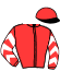 casaque portée par D'haenens N. jockey du cheval de course KAMILLE DE MER, information pmu ZETURF casaque portée par D'haenens N. jockey du cheval de course KAMILLE DE MER, information pmu ZETURF