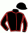 casaque portée par Gontier B. jockey du cheval de course KARIS BILOU, information pmu ZETURF