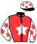 casaque portée par Piton J. Ch. jockey du cheval de course KARTEL DE LA FOLIE, information pmu ZETURF casaque portée par Piton J. Ch. jockey du cheval de course KARTEL DE LA FOLIE, information pmu ZETURF