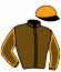 casaque portée par Bazire N. jockey du cheval de course JADESKA, information pmu ZETURF