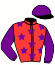 casaque portée par Maillard Jus. jockey du cheval de course JUMBO DE LUNESE, information pmu ZETURF