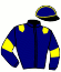 casaque portée par Placier O. jockey du cheval de course JERIDAN JASMA, information pmu ZETURF