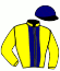 casaque portée par Verva M. jockey du cheval de course KELLY JEPHI, information pmu ZETURF