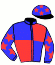 casaque portée par Masschaele Ph. jockey du cheval de course KOUZIE GWENN, information pmu ZETURF