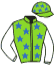 casaque portée par Verva L. jockey du cheval de course LADY DE GESVRES, information pmu ZETURF casaque portée par Verva L. jockey du cheval de course LADY DE GESVRES, information pmu ZETURF