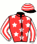casaque portée par Verva M. jockey du cheval de course HEREDIA, information pmu ZETURF casaque portée par Verva M. jockey du cheval de course HEREDIA, information pmu ZETURF