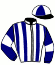 casaque portée par Hemery R. jockey du cheval de course KALINE, information pmu ZETURF casaque portée par Hemery R. jockey du cheval de course KALINE, information pmu ZETURF