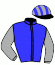 casaque portée par Rebeche A. jockey du cheval de course LARA VRIE, information pmu ZETURF casaque portée par Rebeche A. jockey du cheval de course LARA VRIE, information pmu ZETURF