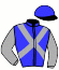 casaque portée par Nivard F. jockey du cheval de course FIER D'ARS, information pmu ZETURF casaque portée par Nivard F. jockey du cheval de course FIER D'ARS, information pmu ZETURF
