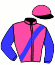 casaque portée par Van Den Putte Jr J. jockey du cheval de course KALAO TOURNIBOIS, information pmu ZETURF