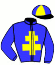 casaque portée par Verva Pie. Y. jockey du cheval de course JACK FLUSH, information pmu ZETURF