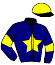 casaque portée par Condette J. jockey du cheval de course KIWI DU COQ, information pmu ZETURF