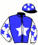 casaque portée par Bertin Lil. jockey du cheval de course GIPSY BOND, information pmu ZETURF casaque portée par Bertin Lil. jockey du cheval de course GIPSY BOND, information pmu ZETURF
