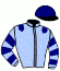 casaque portée par Ferreira J. D. jockey du cheval de course KORLY MONTAVAL, information pmu ZETURF casaque portée par Ferreira J. D. jockey du cheval de course KORLY MONTAVAL, information pmu ZETURF