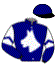 casaque portée par Meury G. jockey du cheval de course FRIST GLORY, information pmu ZETURF