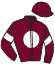 casaque portée par Duporte Mme A. jockey du cheval de course L'ARGENT, information pmu ZETURF casaque portée par Duporte Mme A. jockey du cheval de course L'ARGENT, information pmu ZETURF