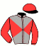 casaque portée par Pacaut Mme Cor. jockey du cheval de course NACOMA, information pmu ZETURF