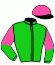 casaque portée par Riou C. jockey du cheval de course DISCO MOME (AQ), information pmu ZETURF