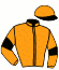 casaque portée par Orain A. jockey du cheval de course DOUCEURF (FR), information pmu ZETURF