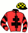 casaque portée par Lecomte D. jockey du cheval de course BIBICHE LINK', information pmu ZETURF