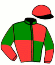 casaque portée par Regairaz M. jockey du cheval de course GOLD CONTI (AQ), information pmu ZETURF