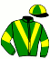 casaque portée par Denis P. jockey du cheval de course DERBY DES PICTONS (FR), information pmu ZETURF