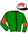 casaque portée par Coupu A. jockey du cheval de course CIRANIX (AQ), information pmu ZETURF