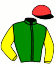 casaque portée par Bazire N. jockey du cheval de course DAVIDSON DU PONT (FR), information pmu ZETURF