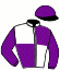 casaque portée par Ringler S. jockey du cheval de course DINOZZO DE BESS (FR), information pmu ZETURF