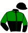 casaque portée par Giraud K. jockey du cheval de course DECI DELA (FR), information pmu ZETURF