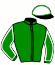casaque portée par Thomain D. jockey du cheval de course ECLAT DE VERRE (FR), information pmu ZETURF