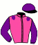 casaque portée par Crastus A. jockey du cheval de course ALIBICHOP, information pmu ZETURF