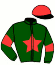 casaque portée par Senet J.F. jockey du cheval de course GENERAL DU NORD (FR), information pmu ZETURF