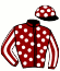 casaque portée par Guillochon J. jockey du cheval de course WASSIM (FR), information pmu ZETURF