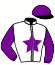 casaque portée par Roussel Ale. jockey du cheval de course NOBLE RUBY (FR), information pmu ZETURF