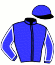 casaque portée par Barrier A. jockey du cheval de course HYDRE, information pmu ZETURF